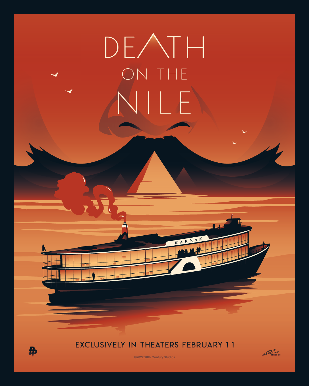 Artwork by 20th Century Studios – Death On The Nile