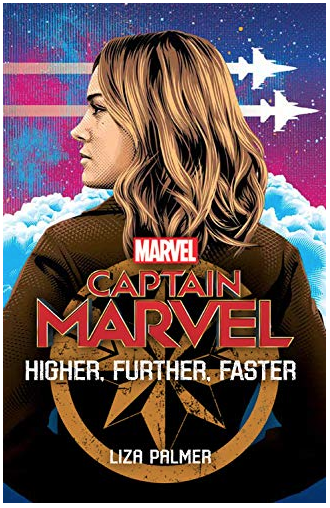 Artwork by “Captain Marvel: Higher, Further, Faster” – Book Cover