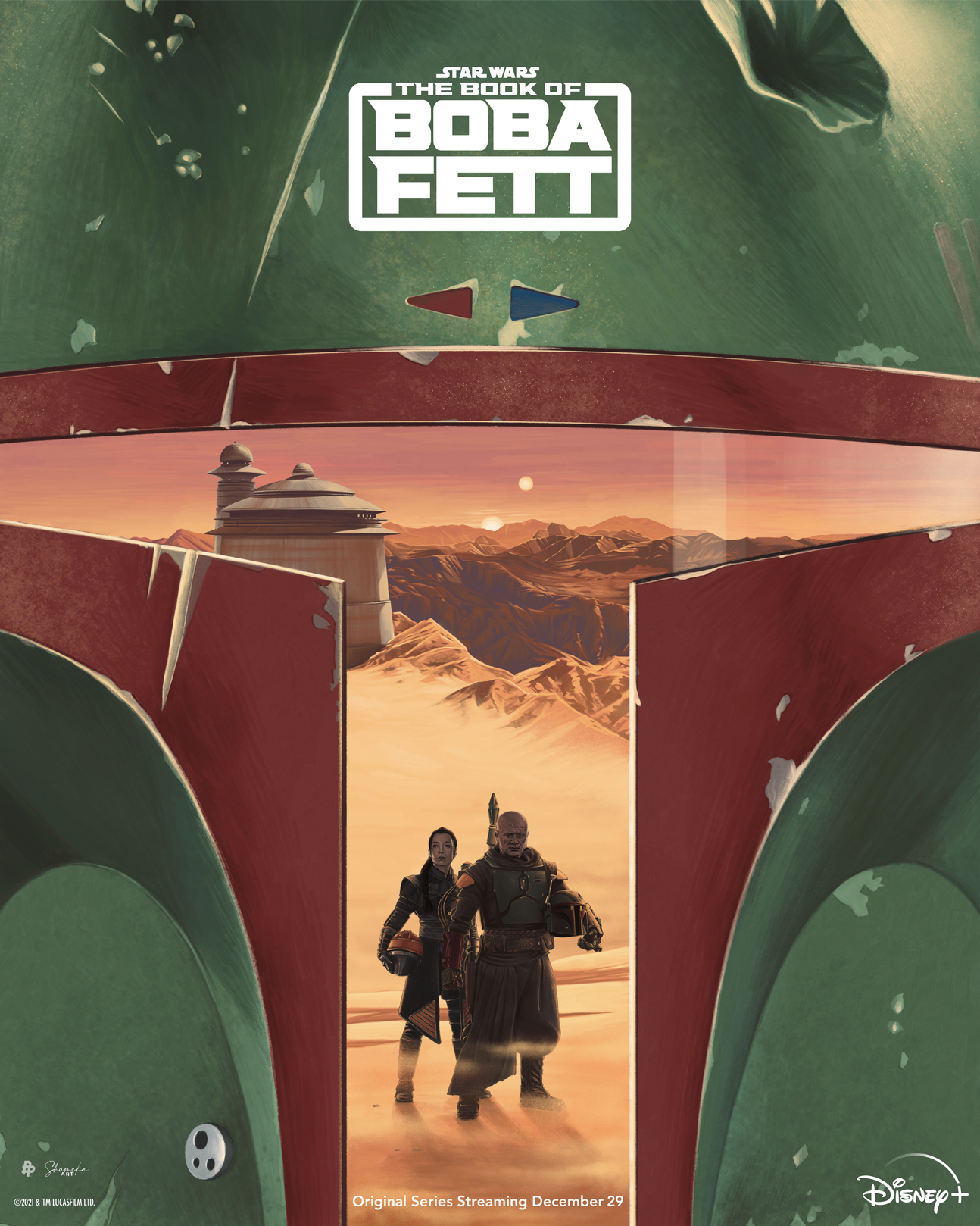 Artwork by Disney Plus/Marvel – Book of Boba Fett – Phase 1