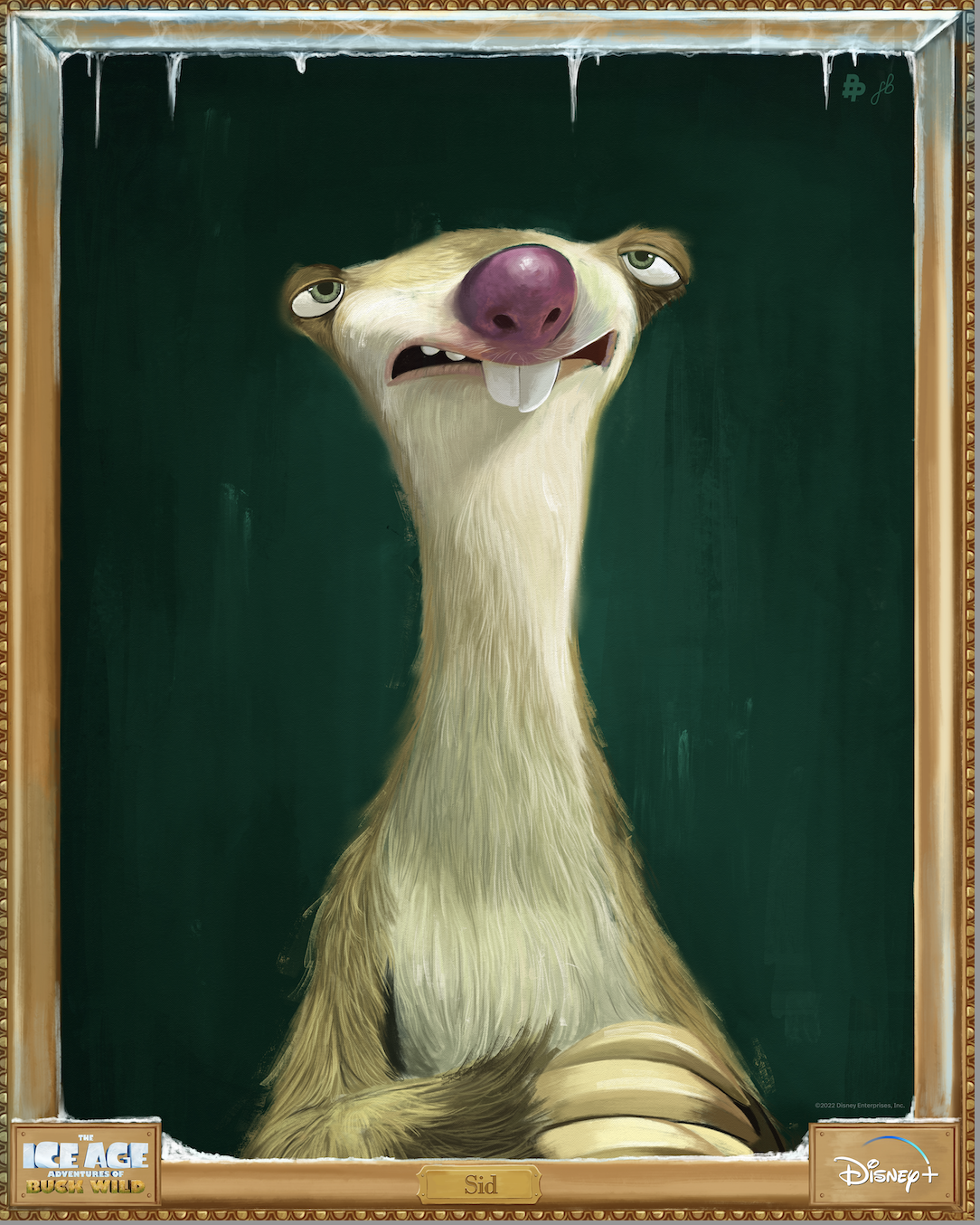 Artwork by Disney Plus – The Ice Age Adventures of Buck Wild