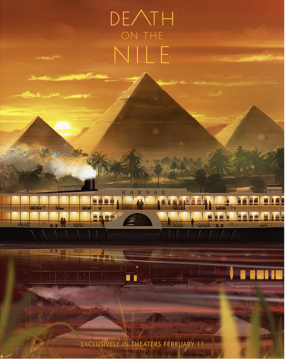 Artwork by 20th Century Studios – Death On The Nile