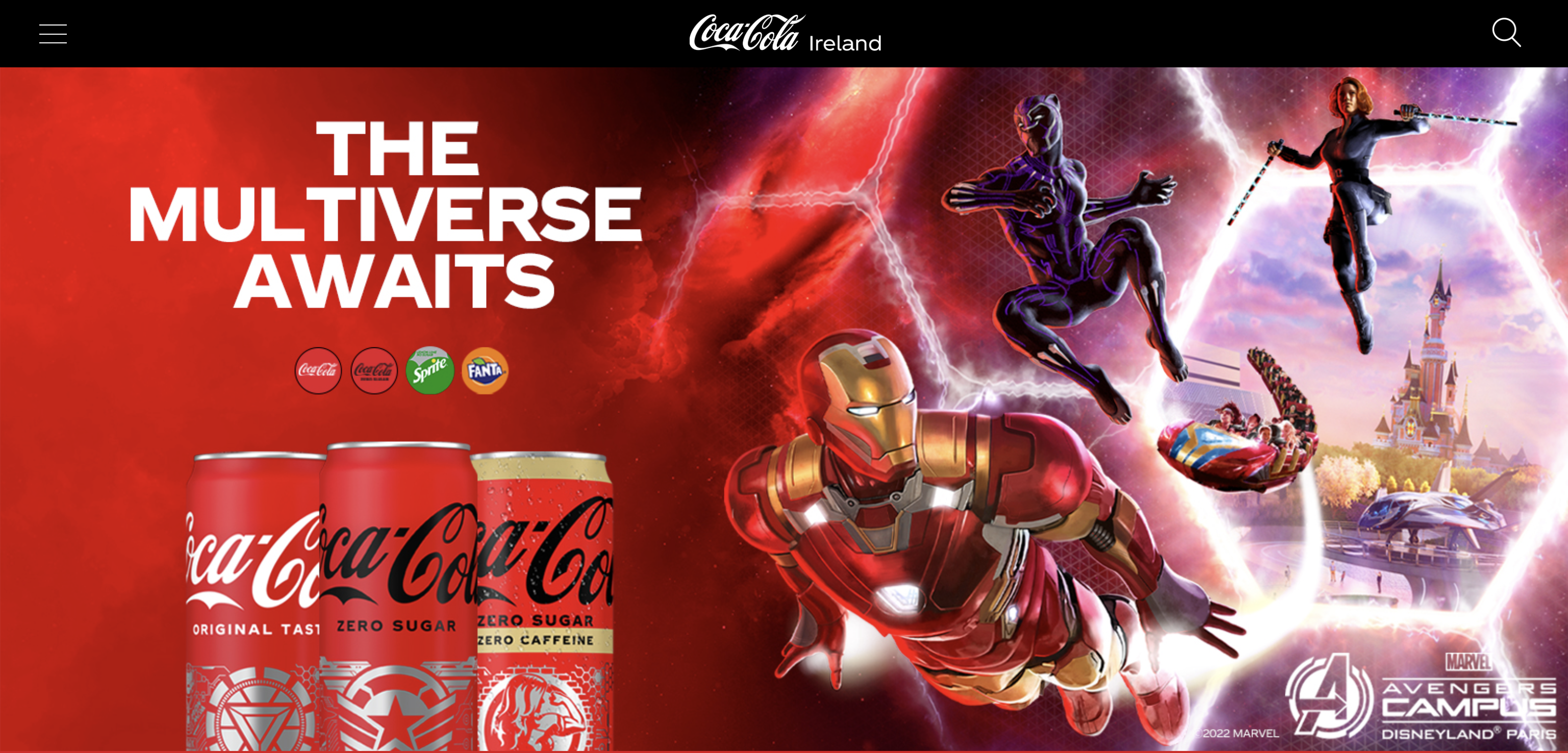 Official Marvel/Coca-Cola/Disneland Paris - Sweepstakes