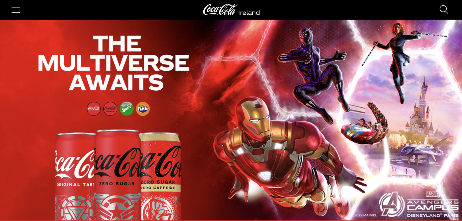 Official Marvel/Coca-Cola/Disneyland Paris - Sweepstakes