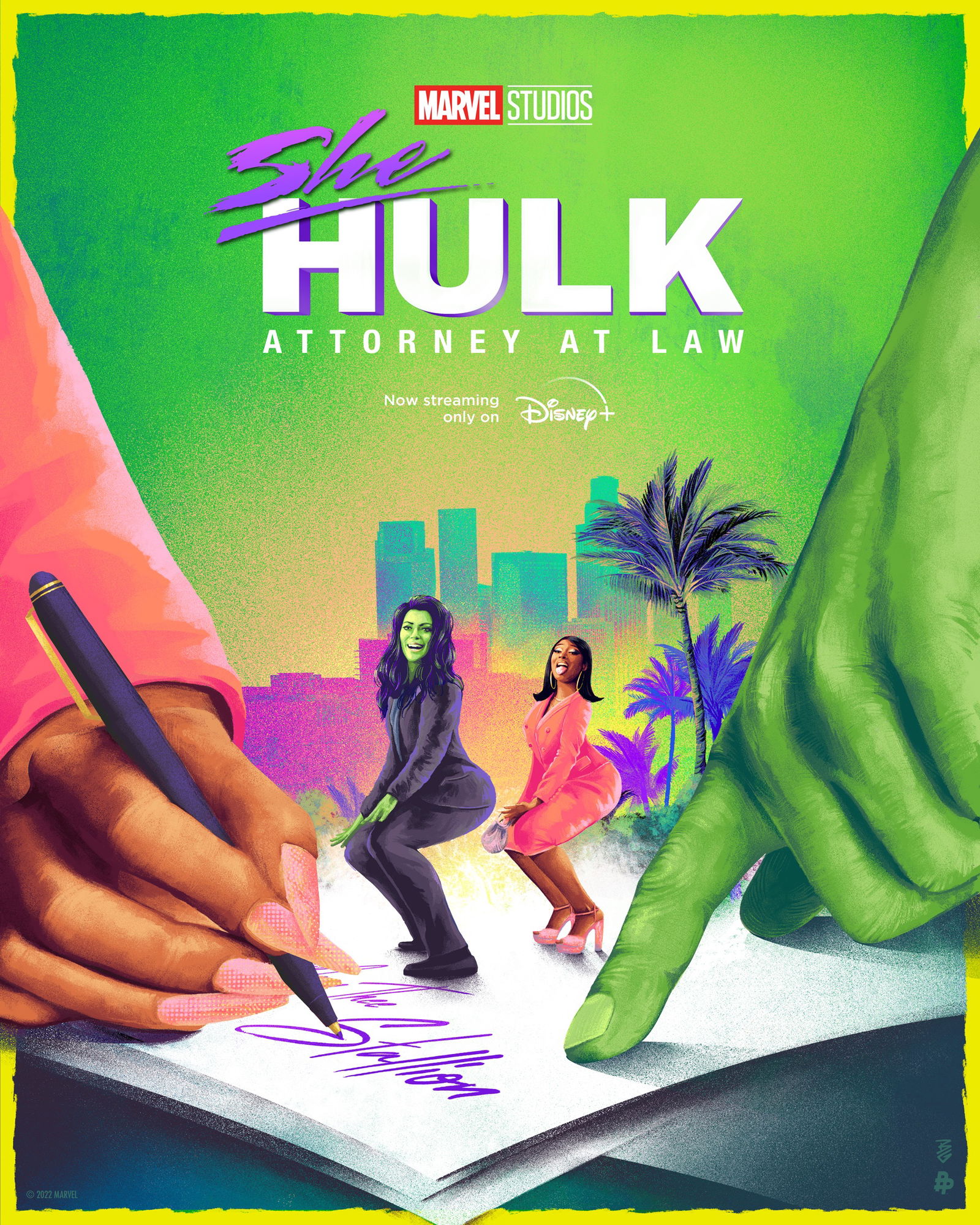 Artwork by Disney Plus – She Hulk