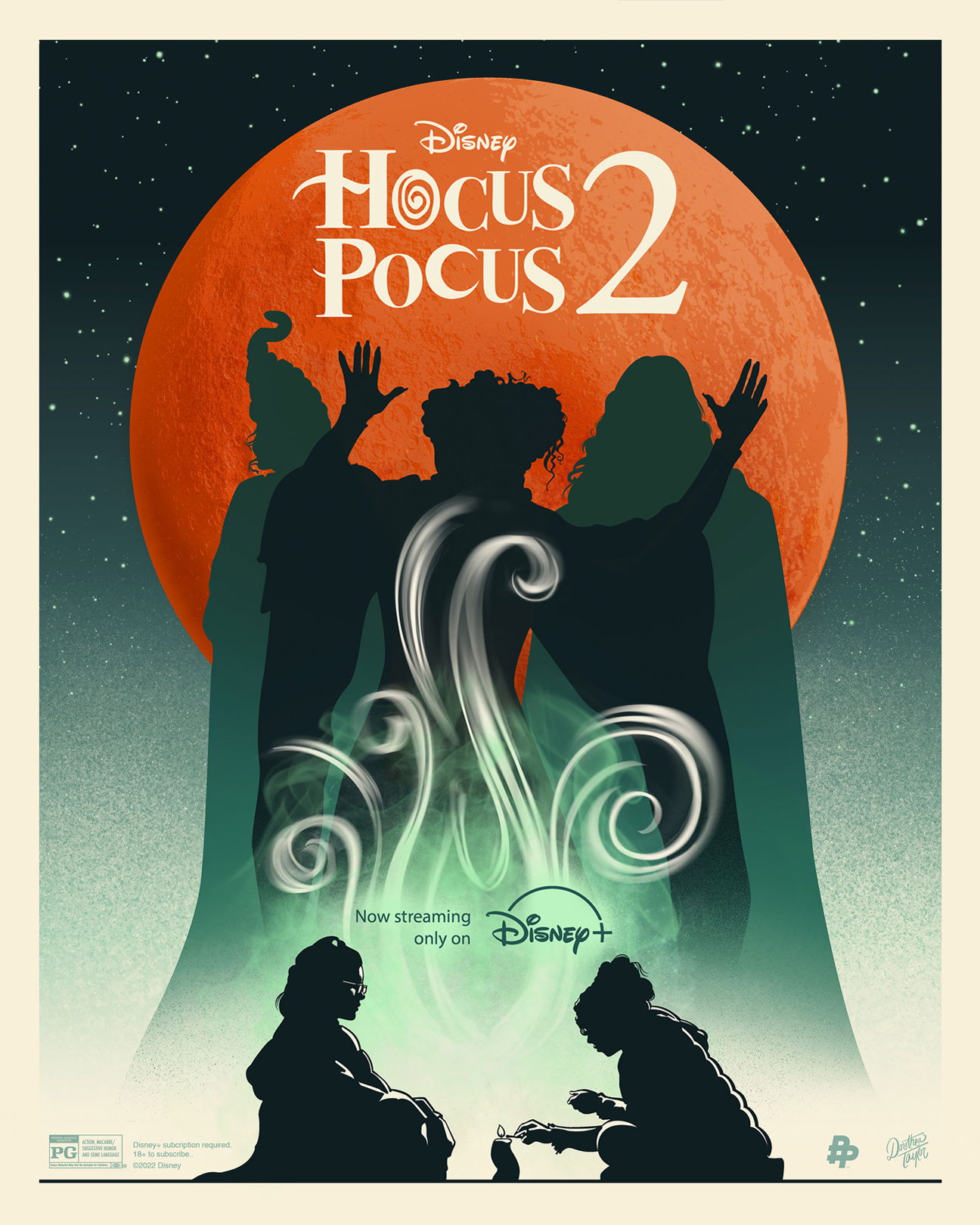 Artwork by Disney Plus: Hocus Pocus 2