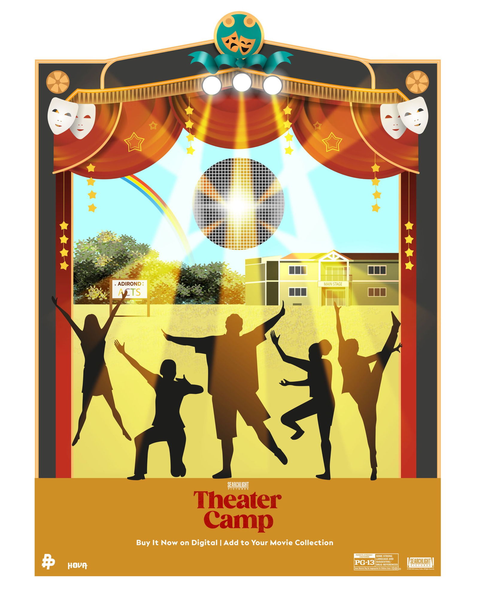 Artwork by Theater Camp – Disney Studios