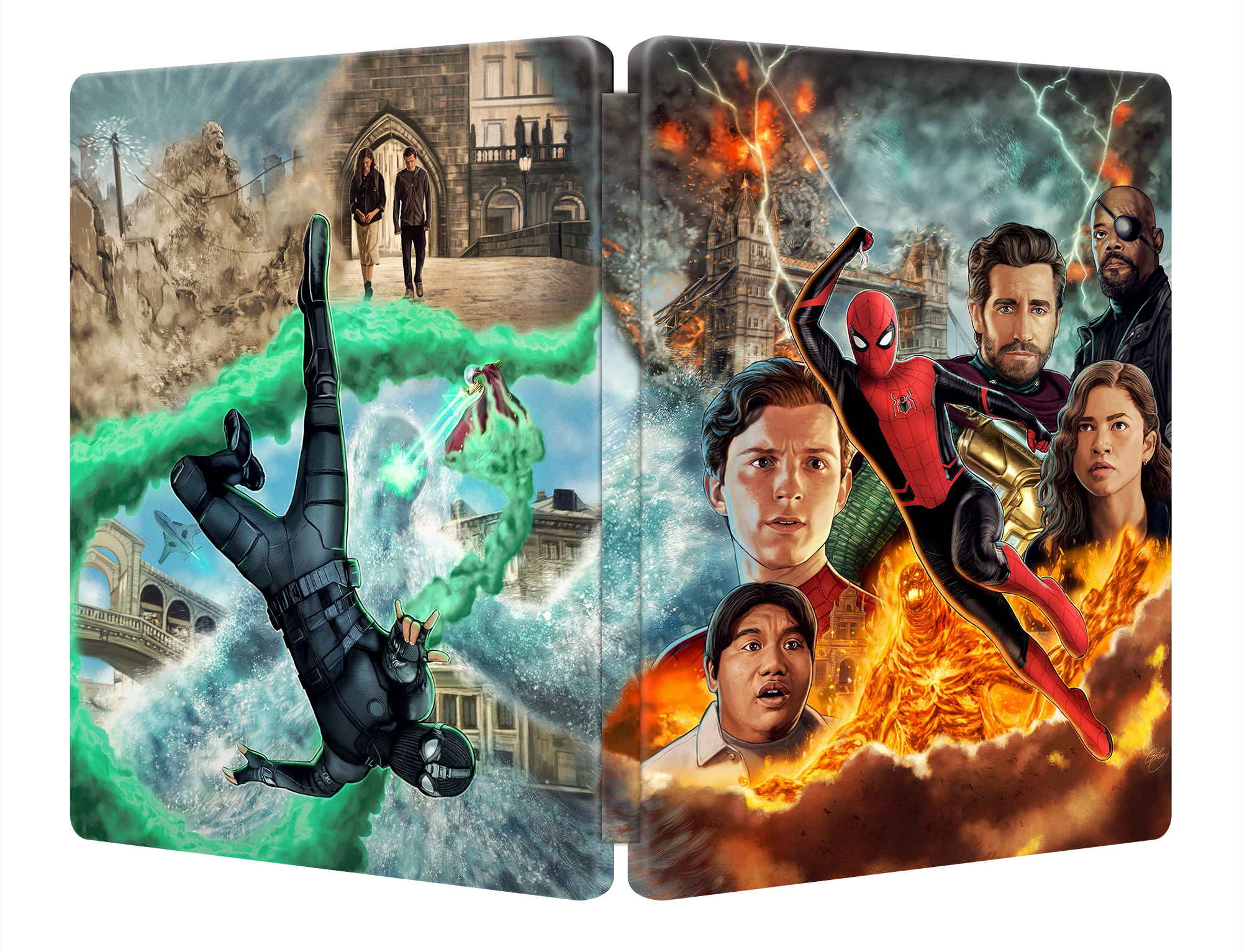 Artwork by Sony Home Entertainment: Spider-Man: Far From Home