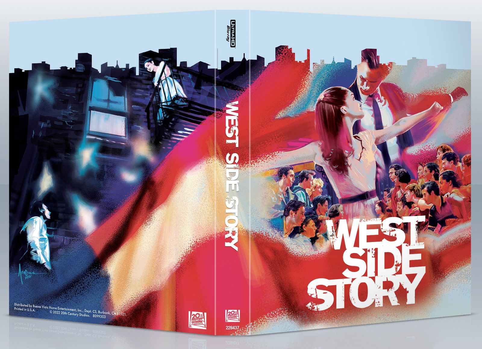 Artwork by 20th Century Studios Home Entertainment- West Side Story