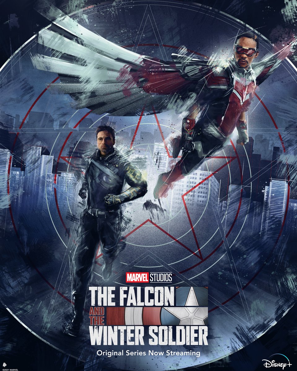 Artwork by Disney Plus/Marvel – The Falcon & The Winter Solider