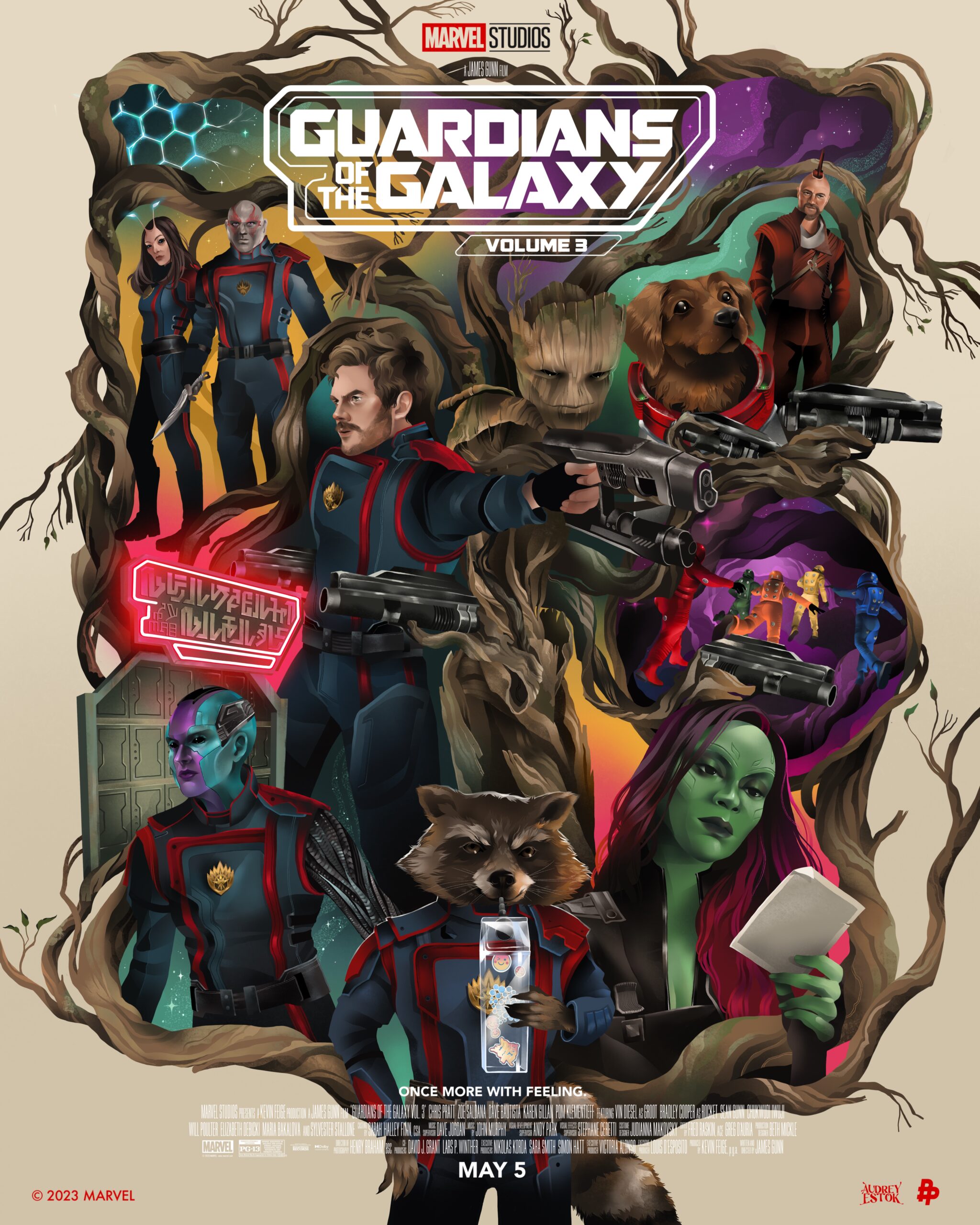 Official Marvel - Guardians of the Galaxy Vol 3