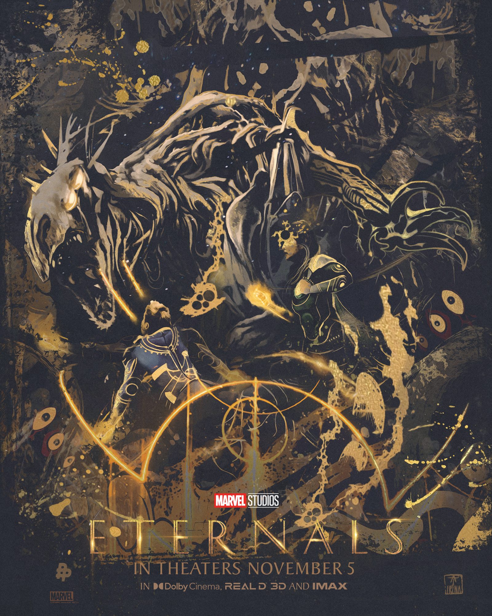 Artwork by Disney/Marvel – Eternals