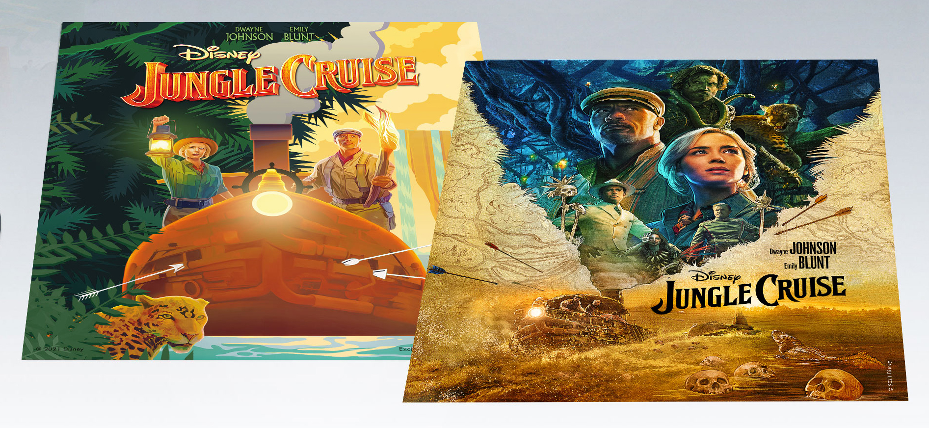 Artwork by Disney Home Entertainment – Jungle Cruise