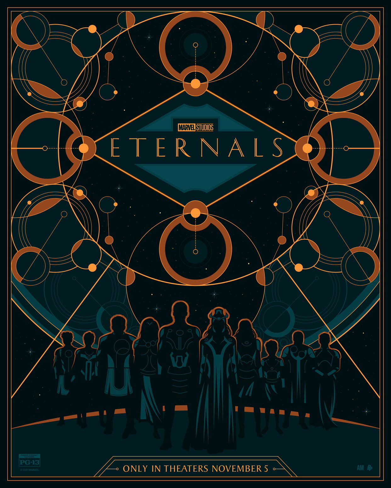 Artwork by Disney/Marvel – Eternals