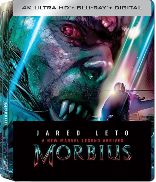 Artwork by Sony Home Entertainment – Morbius Steelbook