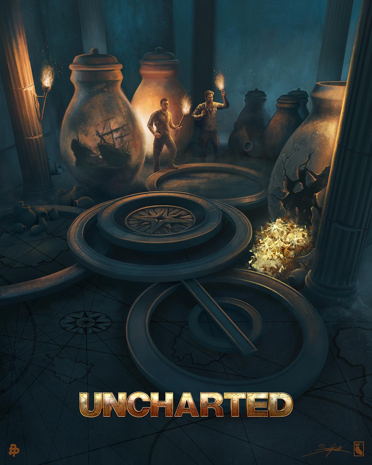 Artwork by Sony Pictures – Uncharted