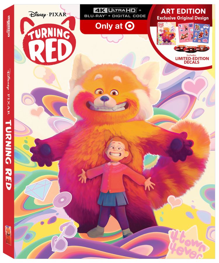 Artwork by Disney/Pixar Home Entertainment – Turning Red