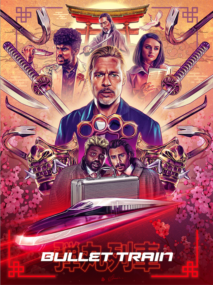 Artwork by Sony Pictures – Bullet Train