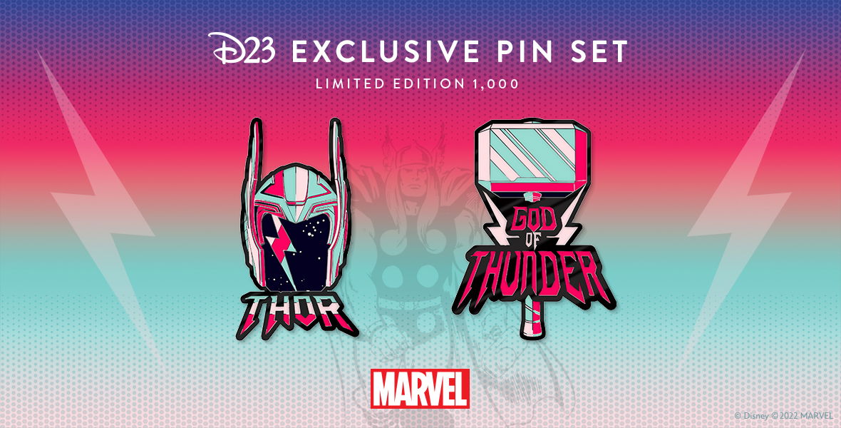 Artwork by D23 – Collector Enamel Pins