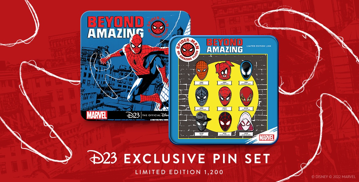 Artwork by D23 – Collector Enamel Pins