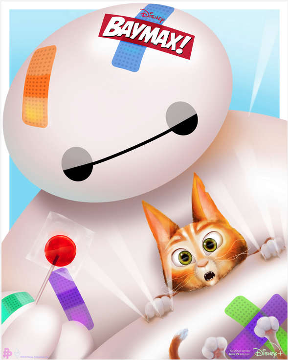 Artwork by Disney Plus – Baymax