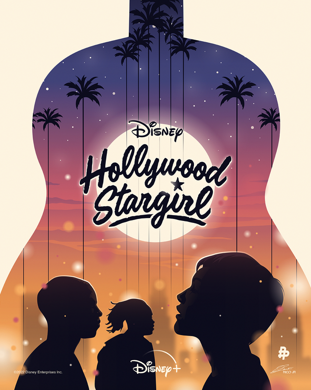 Artwork by Disney Plus – Hollywood Stargirl