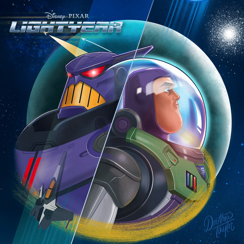 Artwork by Disney Pixar – Lightyear