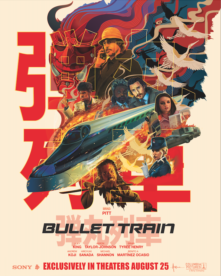 Artwork by Sony Pictures – Bullet Train