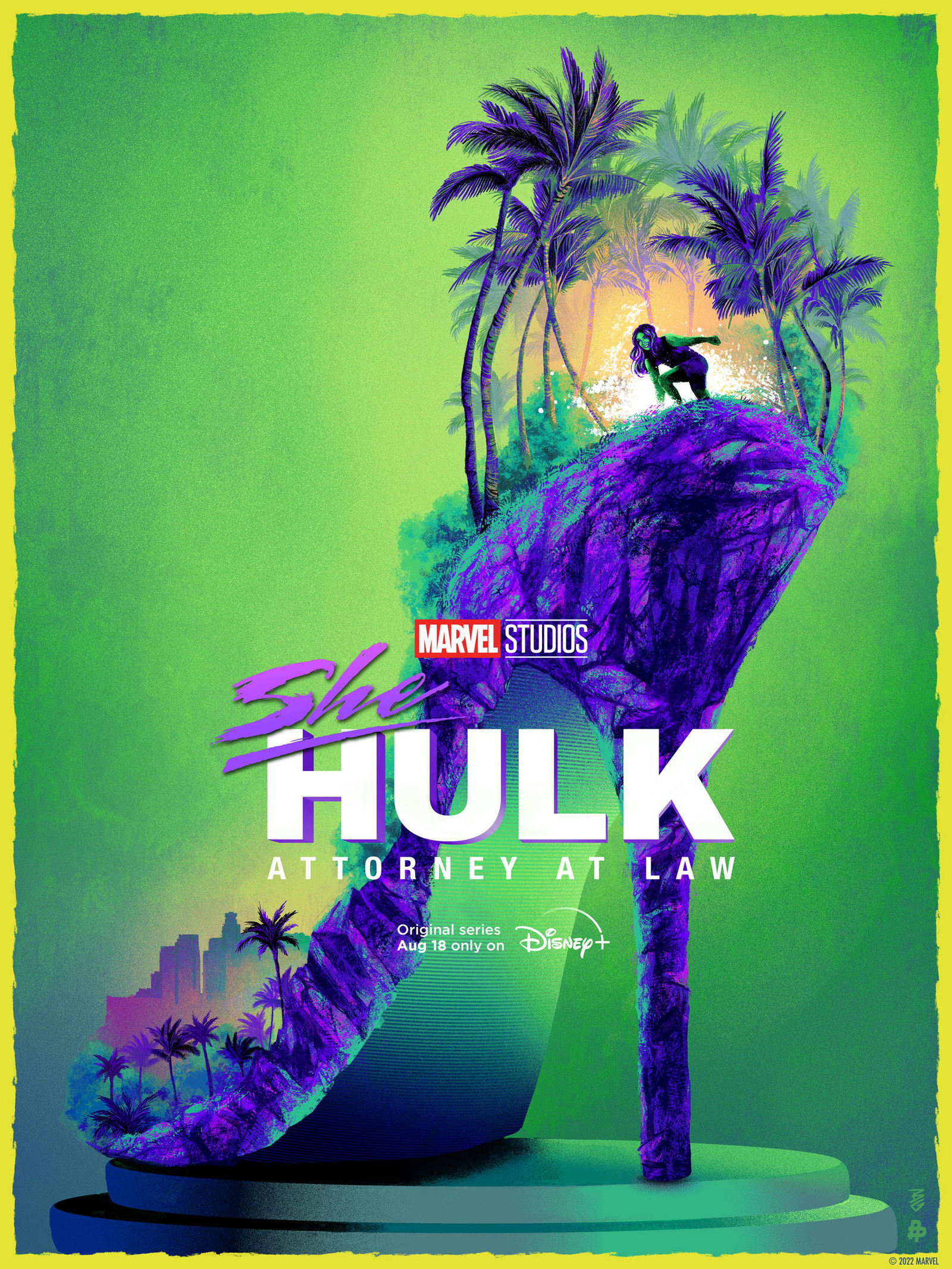 Artwork by Disney Plus – She Hulk