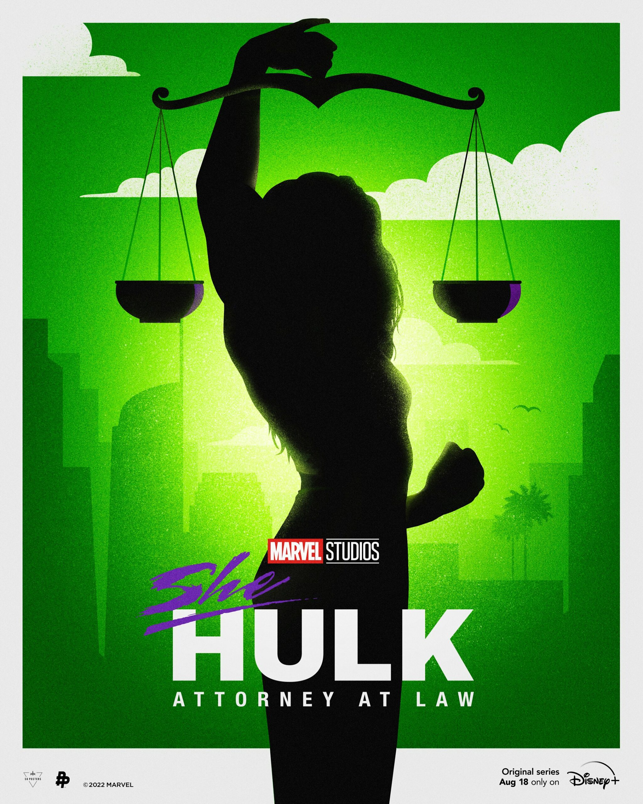 Artwork by Disney Plus – She Hulk