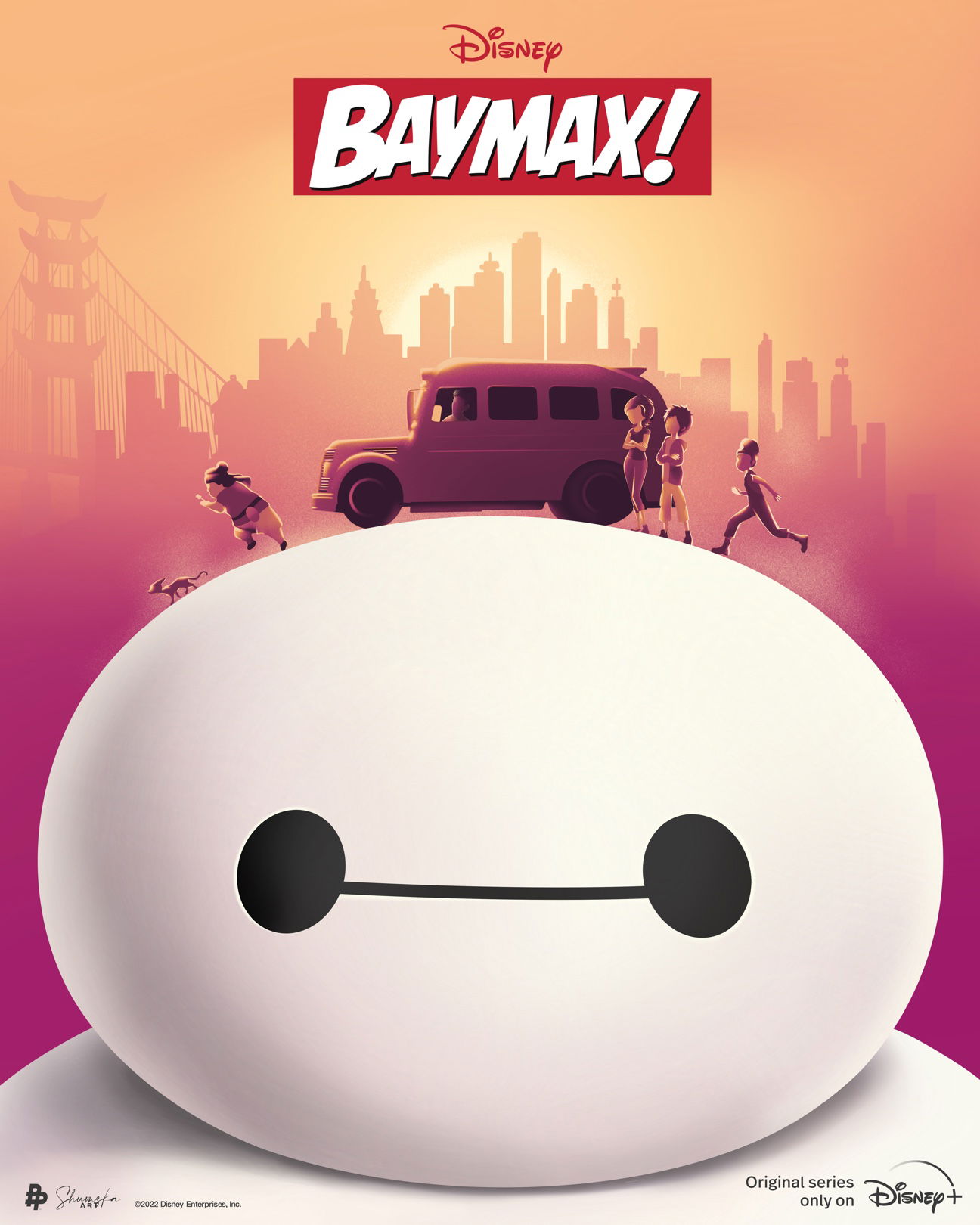 Artwork by Disney Plus – Baymax