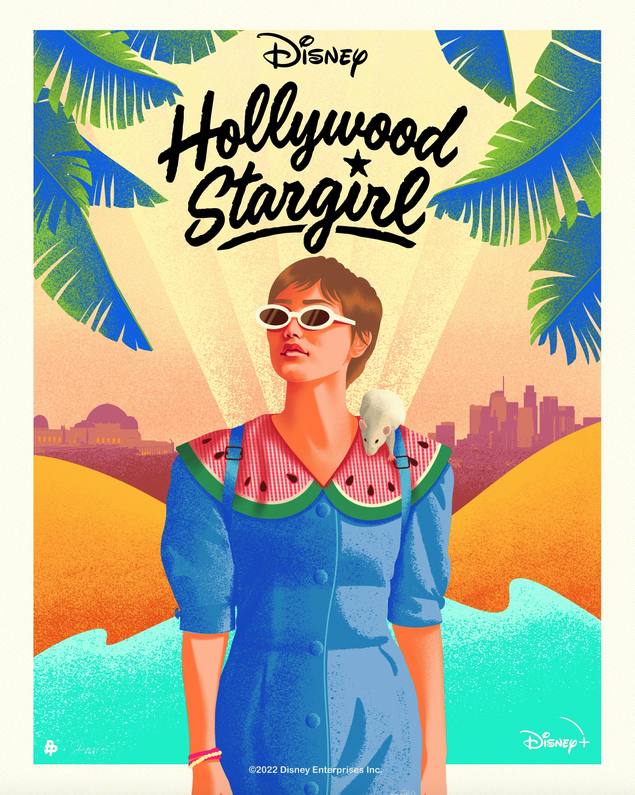 Artwork by Disney Plus – Hollywood Stargirl