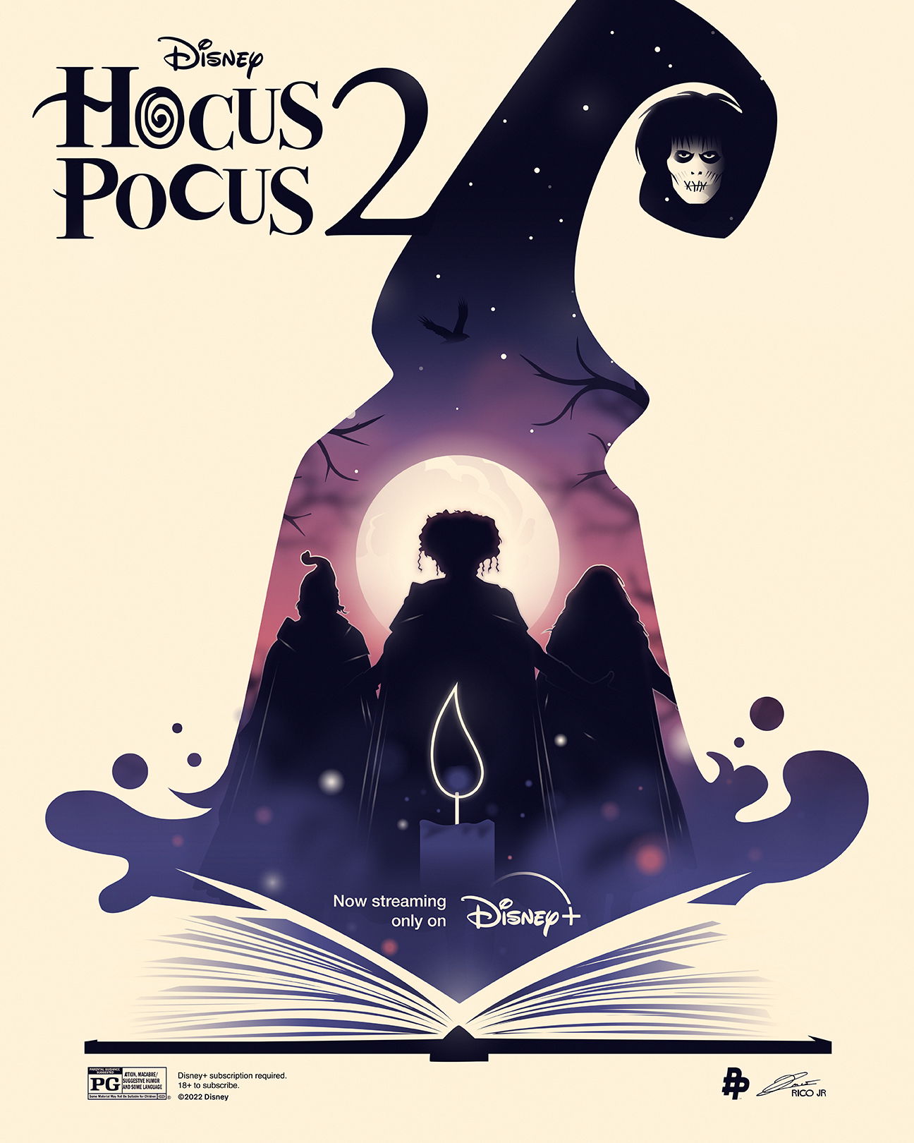 Artwork by Disney Plus: Hocus Pocus 2