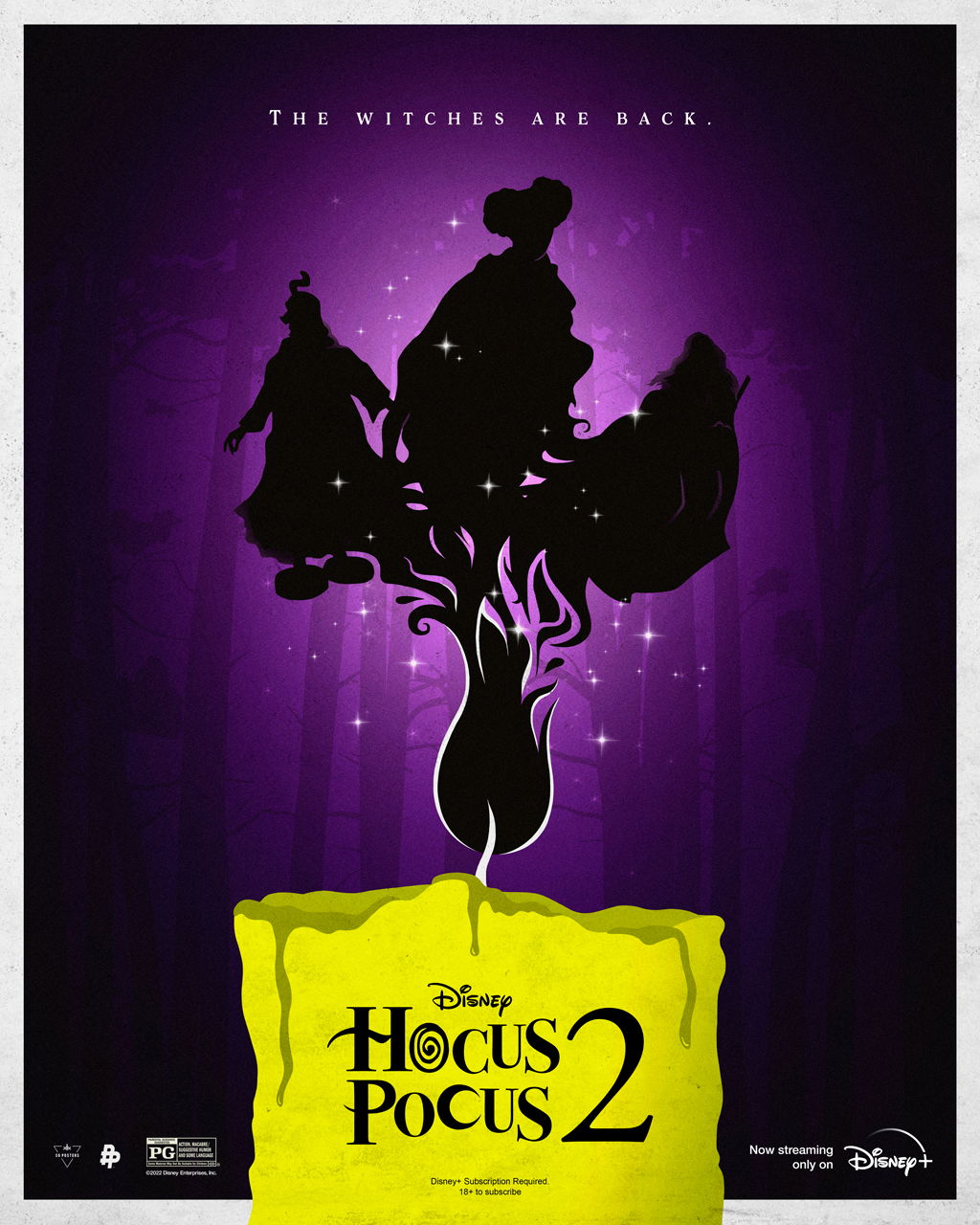 Artwork by Disney Plus: Hocus Pocus 2