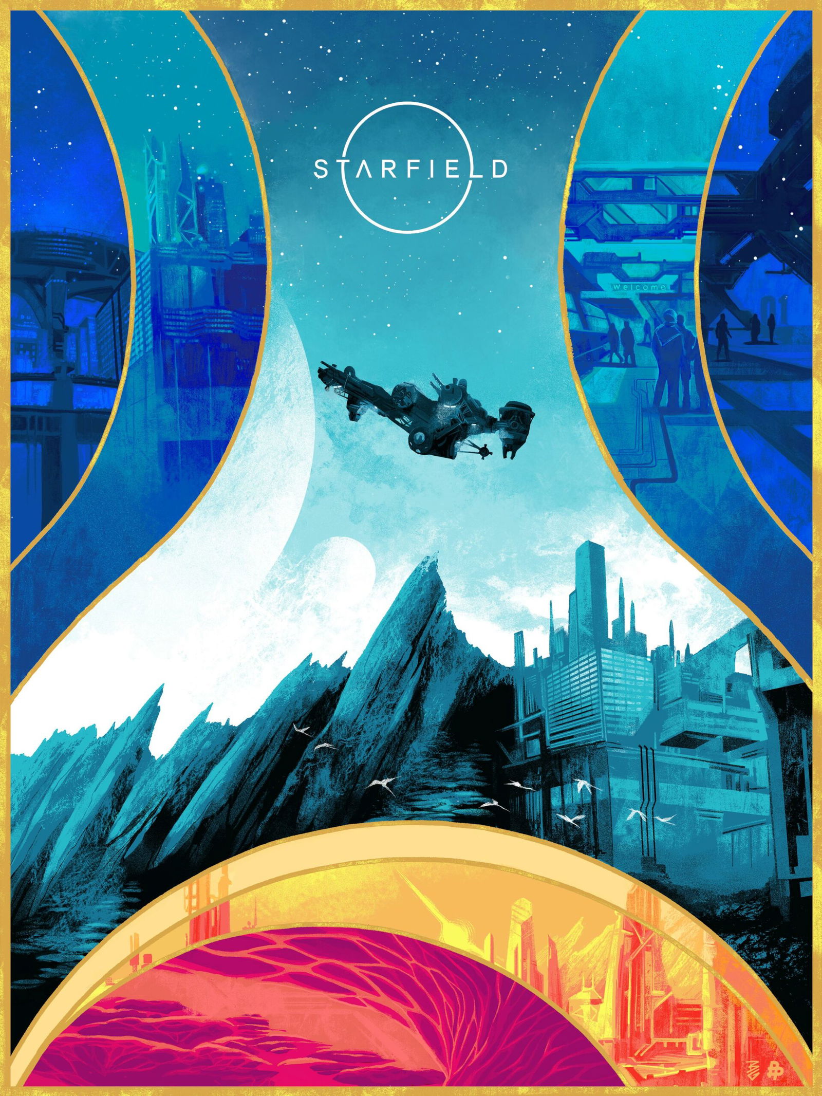 Artwork by Bethesda Game Studios – Starfield