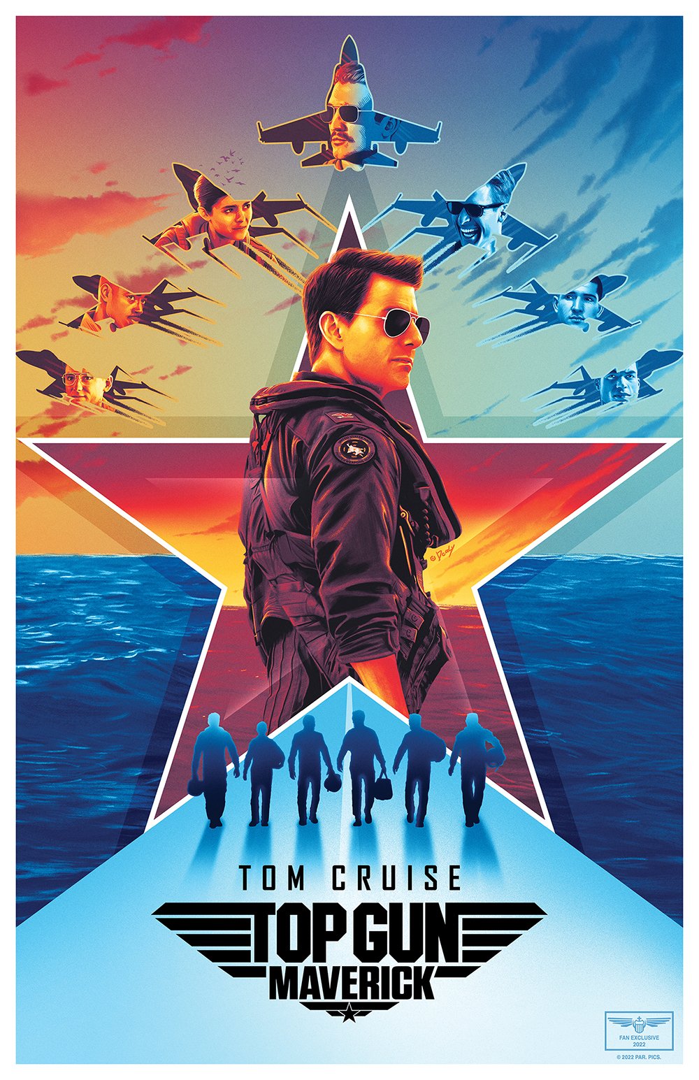 Artwork by Paramount Pictures – Top Gun: Maverick