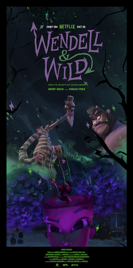 Netflix's Wendell & Wild gets a new trailer and posters