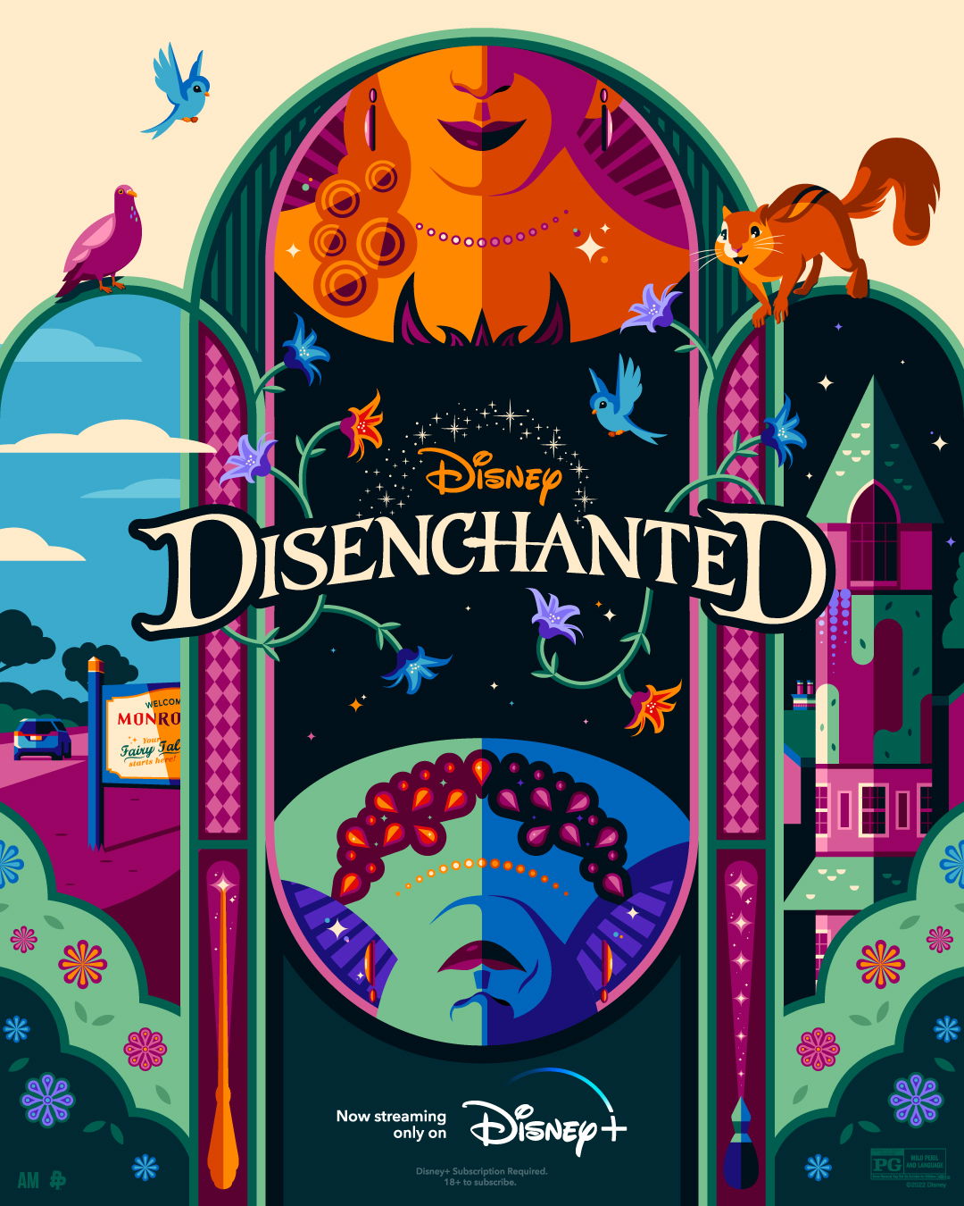 Artwork by Disney Plus – Disenchanted