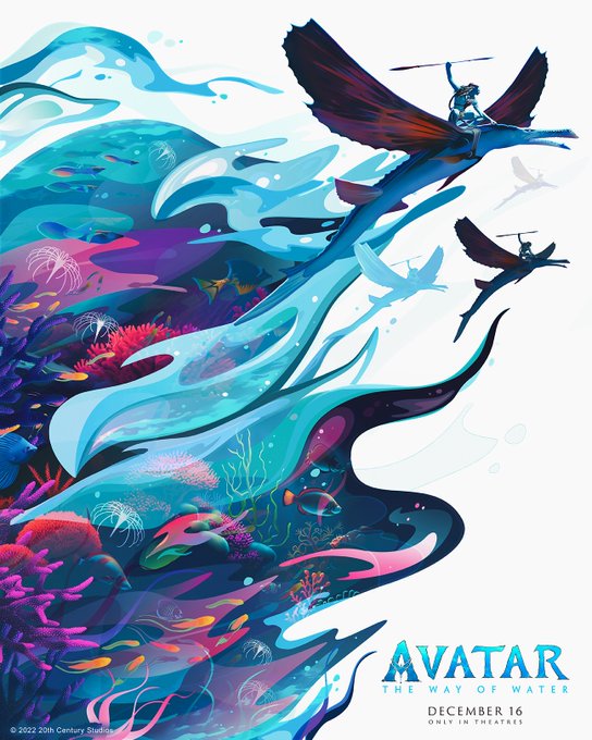 Artwork by 20th Century Studios – Avatar: The Way of Water