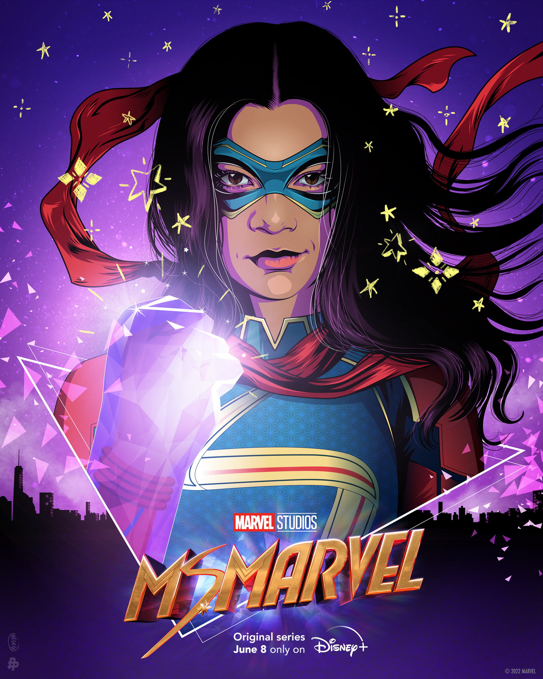 Artwork by Disney Plus – Ms Marvel