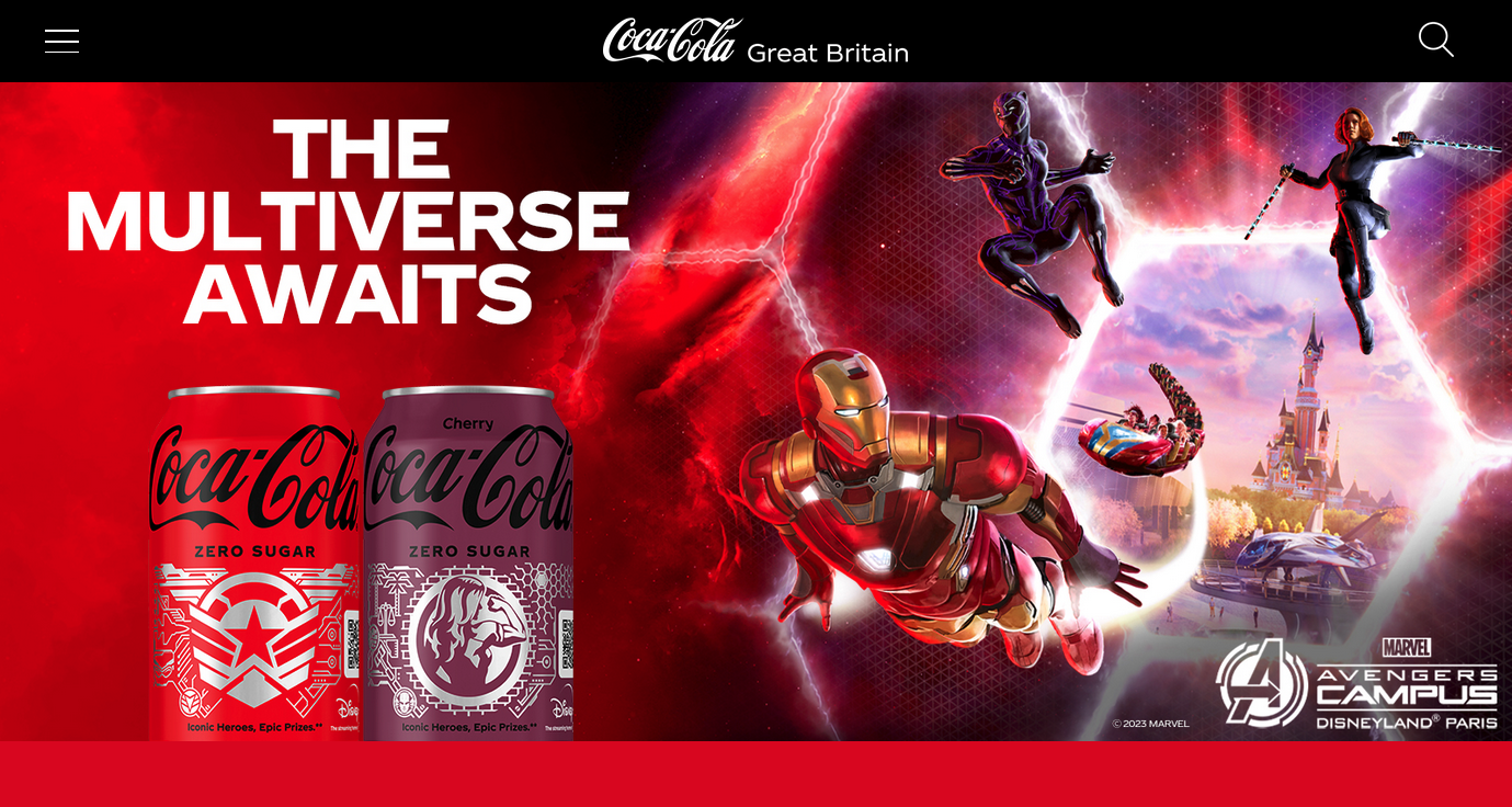 Artwork by Marvel/ Coca Cola: Avengers Collaboration