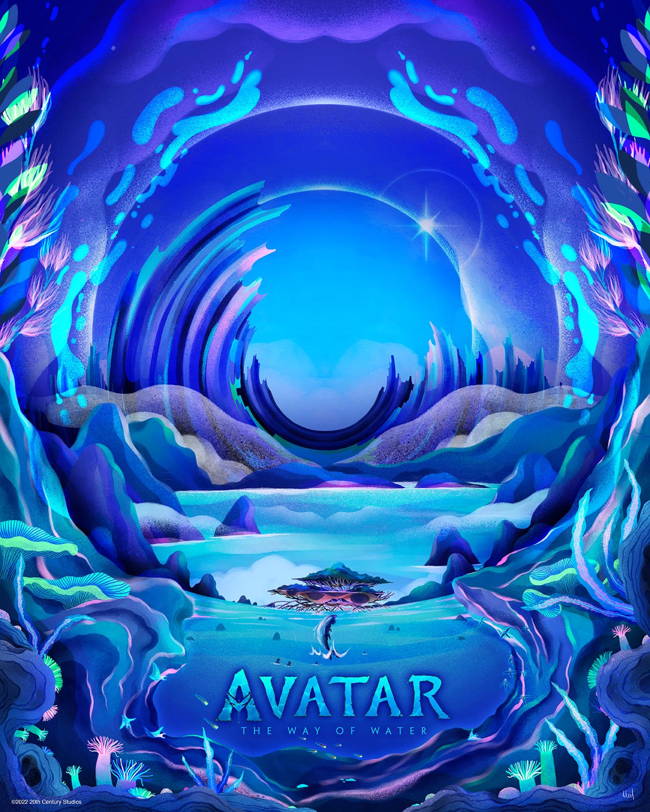 Artwork by 20th Century Studios – Avatar: The Way of Water