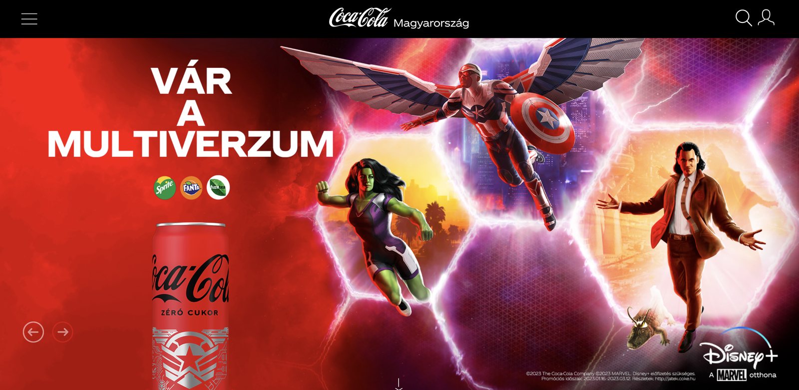 Artwork by Marvel/ Coca Cola: Avengers Collaboration