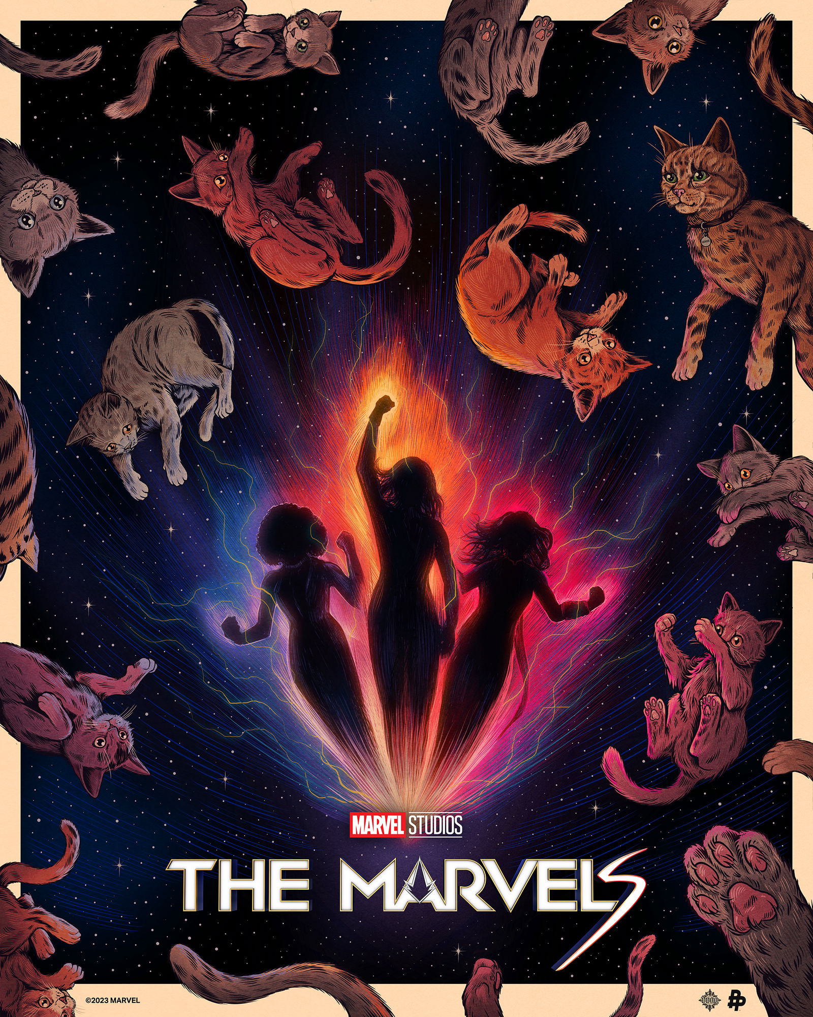 Artwork by The Marvels – Marvel Studios