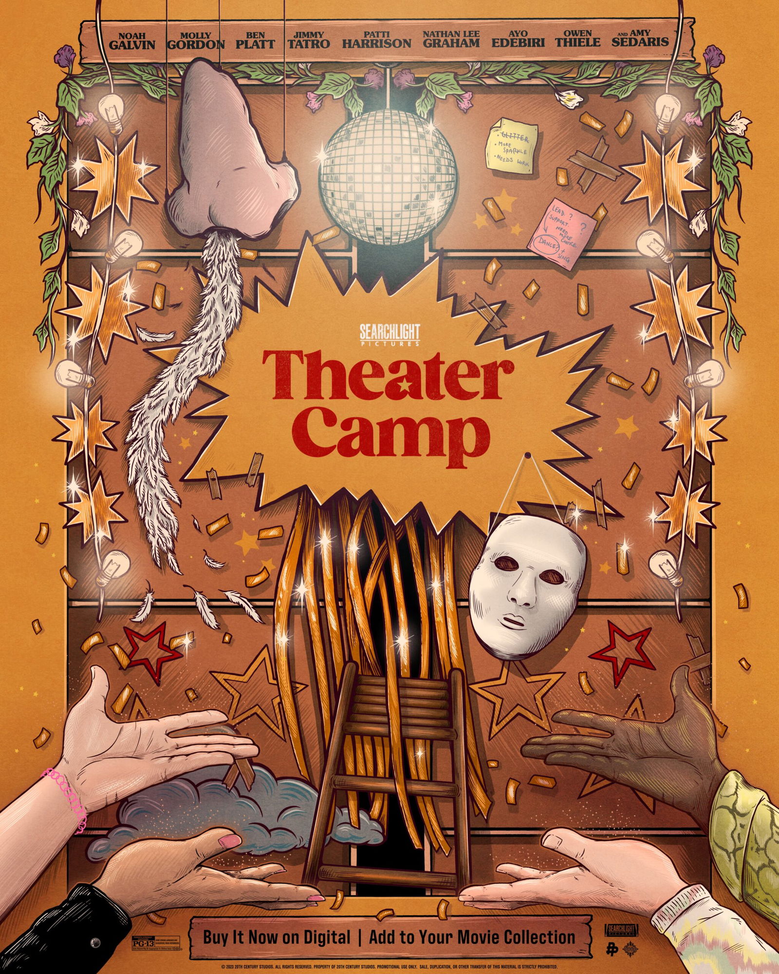 Artwork by Theater Camp – Disney Studios