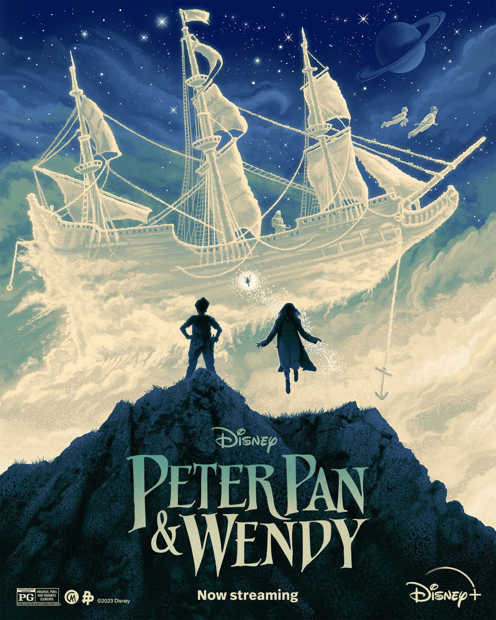 Artwork by Disney Plus – Peter Pan and Wendy