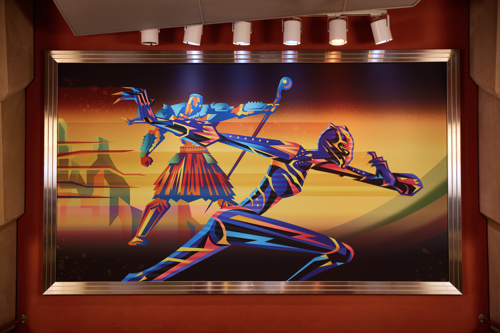 Artwork by Disney Imagineering – Hong Kong Disneyland – Starliner Diner