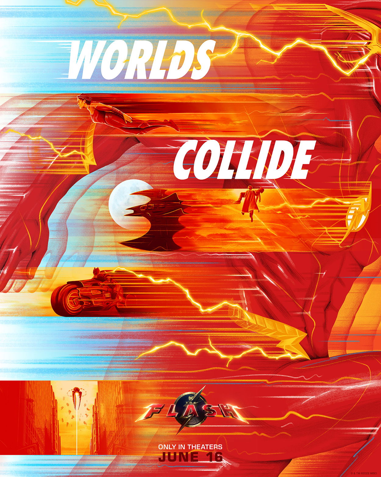 Artwork by Warner Bros Pictures – The Flash