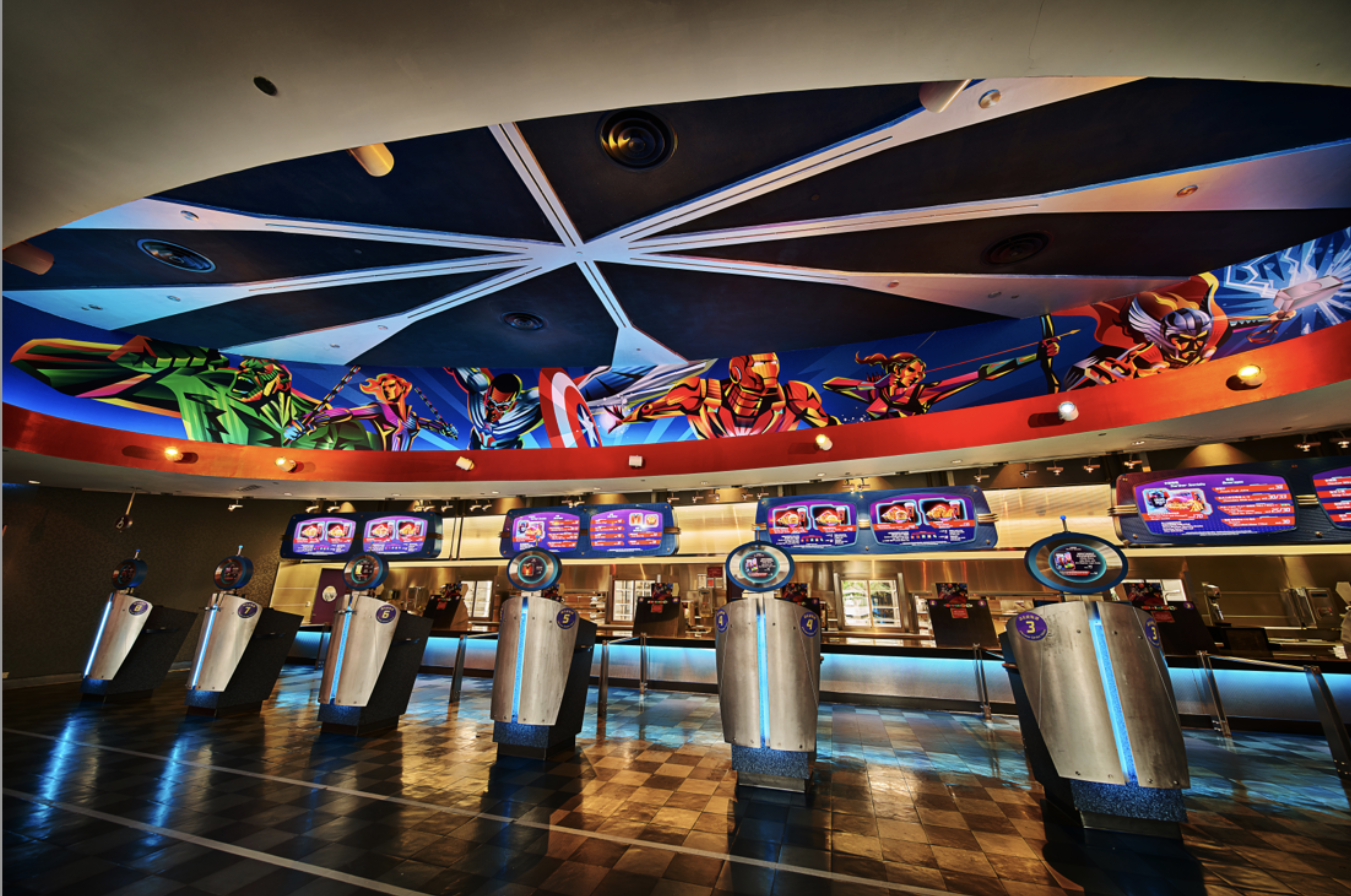 Artwork by Disney Imagineering – Hong Kong Disneyland – Starliner Diner