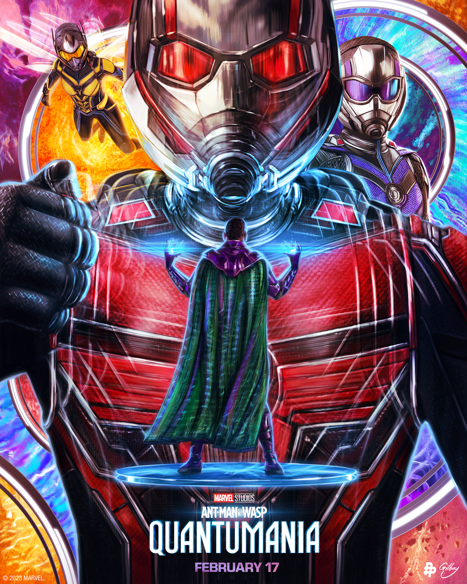 Artwork by Ant-Man & The Wasp: Quantumania