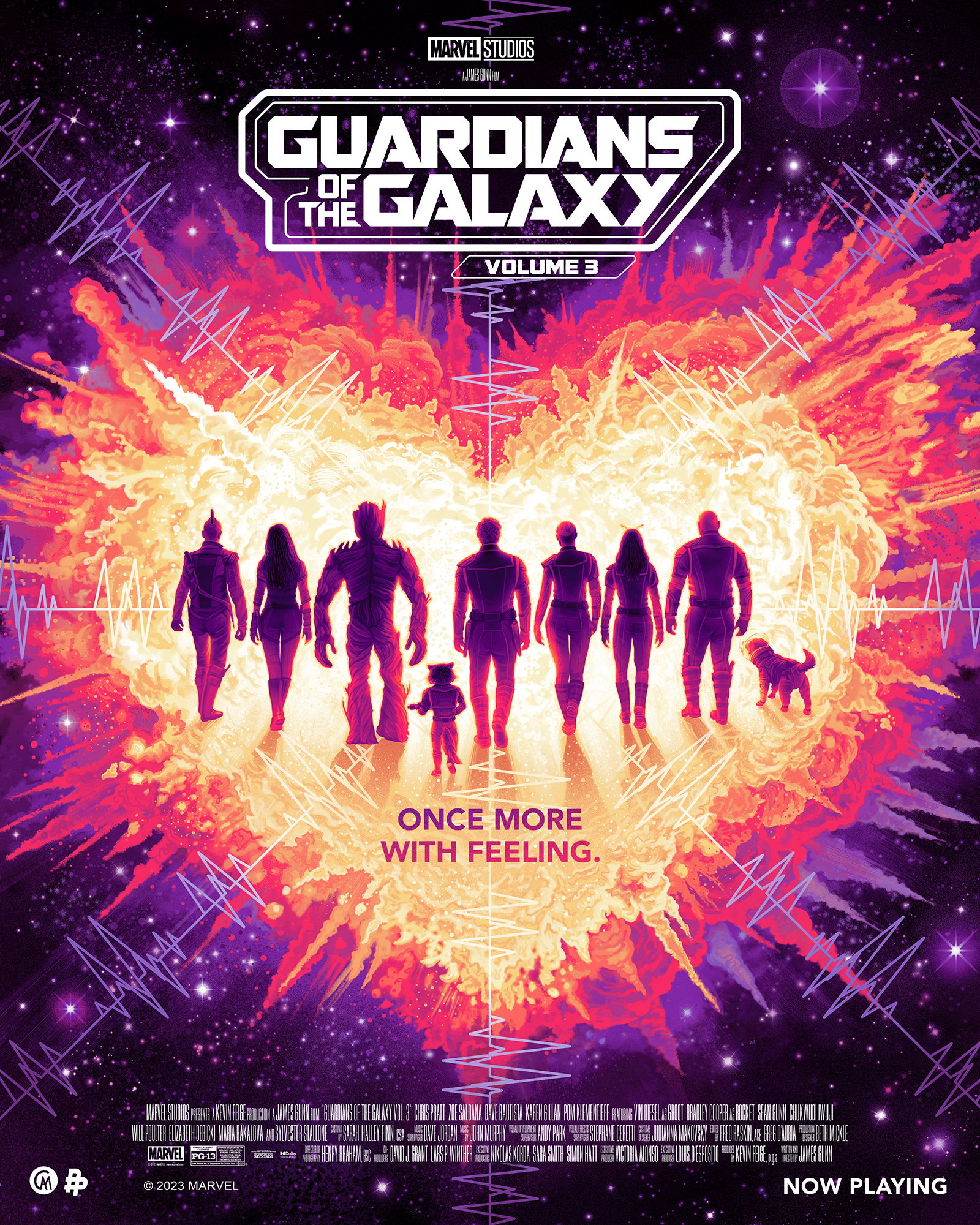 Artwork by Marvel Studios – Guardians of the Galaxy Vol 3 – Digital Marketing